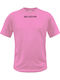Givova MAC01 Pink Men's Athletic T-shirt Short Sleeve Pink