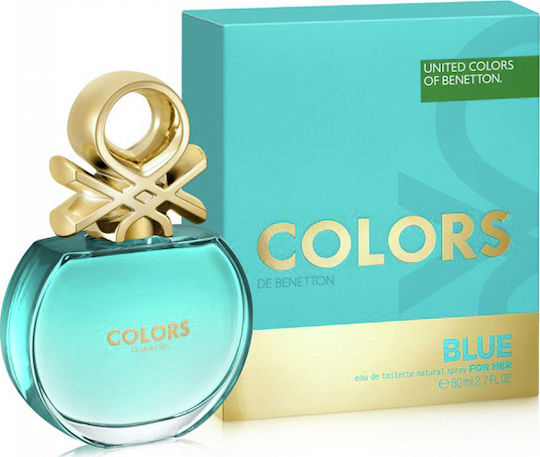 Benetton Colors de Benetton Blue For Her Eau de Toilette 80ml