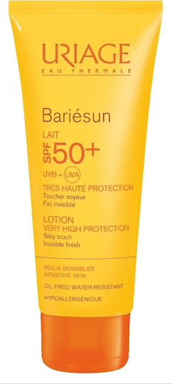 Uriage Bariesun Lotion Very High Protection Αδιάβροχη Αντηλιακή Λοσιόν Προσώπου & Σώματος SPF50 100ml