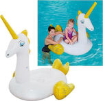 Bestway Copii Saltea umflabilă Ride On pentru piscină Unicorn Alb 165cm