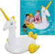 Bestway Kids Inflatable Ride On Unicorn White 165cm