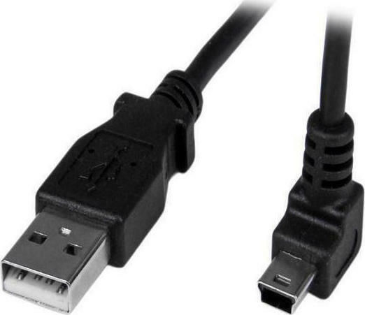StarTech USB 2.0 Кабел USB-A мъжки - мини USB-B мъжки Черен 1м USBAMB1MU