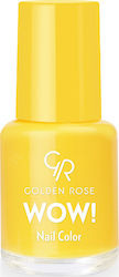 Golden Rose Wow Lac De Unghii Lucios Galben 41 6ml