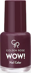 Golden Rose Wow Lac De Unghii Lucios Roșu 66 6ml