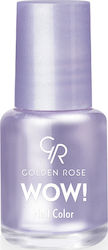 Golden Rose Wow! Glossy Βερνίκι Νυχιών Μωβ 77 6ml