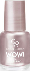 Golden Rose Wow Lac De Unghii Roz Sclipire 6ml
