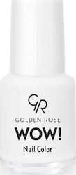 Golden Rose Wow! Glossy Βερνίκι Νυχιών Λευκό 01...