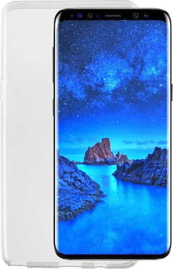 Idol 1991 Air Slim Umschlag Rückseite Silikon Transparent (Galaxy S9+)