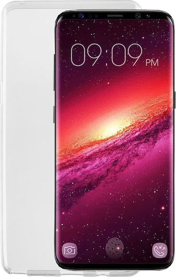 Idol 1991 Air Slim Umschlag Rückseite Silikon Transparent (Galaxy S9)