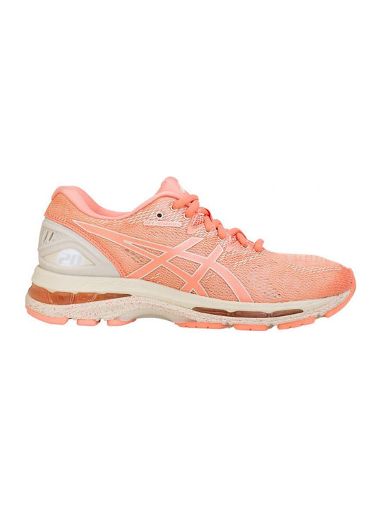 Gel-Nimbus 20 Damen Sportschuhe Laufen Cherry / Coffee / Blossom