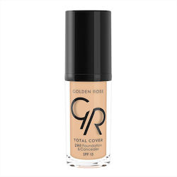 Golden Rose Total cover 2in1 Foundation & Concealer 30ml