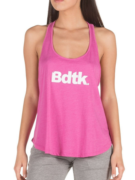 BodyTalk 1181-900721 Blush Women's Athletic Cotton Blouse Sleeveless Pink