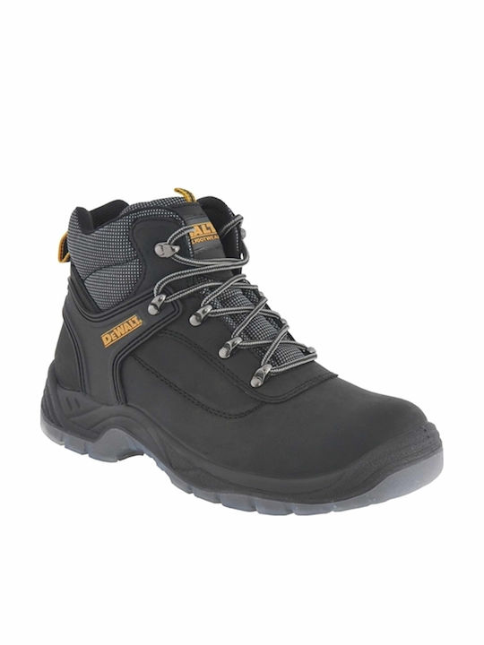 DEWALT Boots Safety Black S1P with Certification E,SRA