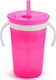 Munchkin Baby Cup with Handles and Straw Snack ...