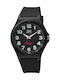 Q&Q Men's Watch 43mm Battery with Black Rubber Strap