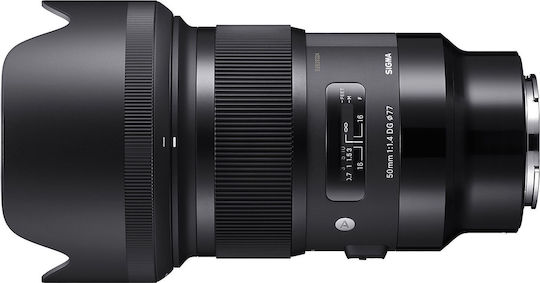 Sigma Full Frame Camera Lens 50mm f/1.4 DG HSM Art Fixed for Sony E Mount Black