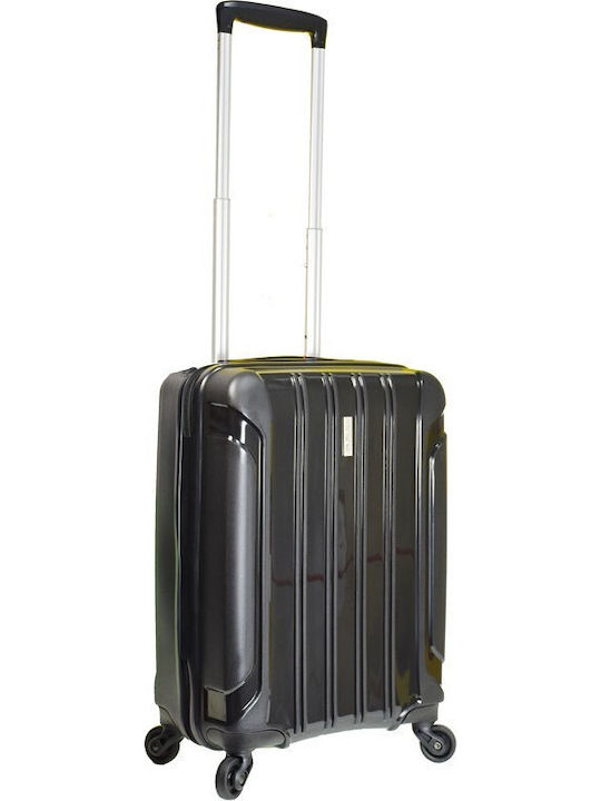 Travelite Colosso Куфар За Пътуване Кабинен Твърд Черен С 4 Колела Височина 55см
