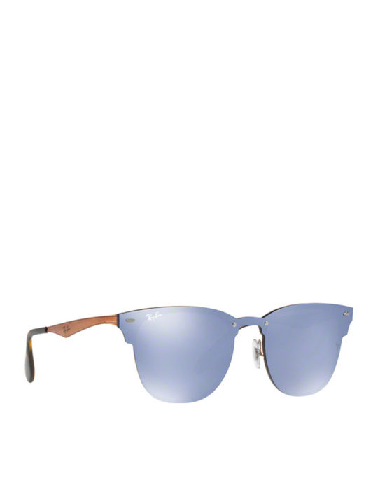 Ray Ban Blaze Clubmaster Γυαλιά Ηλίου με Mixed Σκελετό Ray Ban Blaze Clubmaster Γυαλιά Ηλίου με Mixed Σκελετό