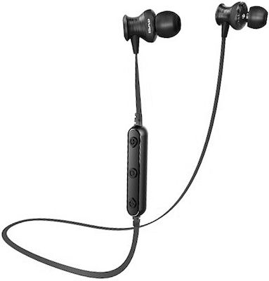 Awei B980BL In-ear Bluetooth Handsfree Earphones with Sweat Resistance Blacα