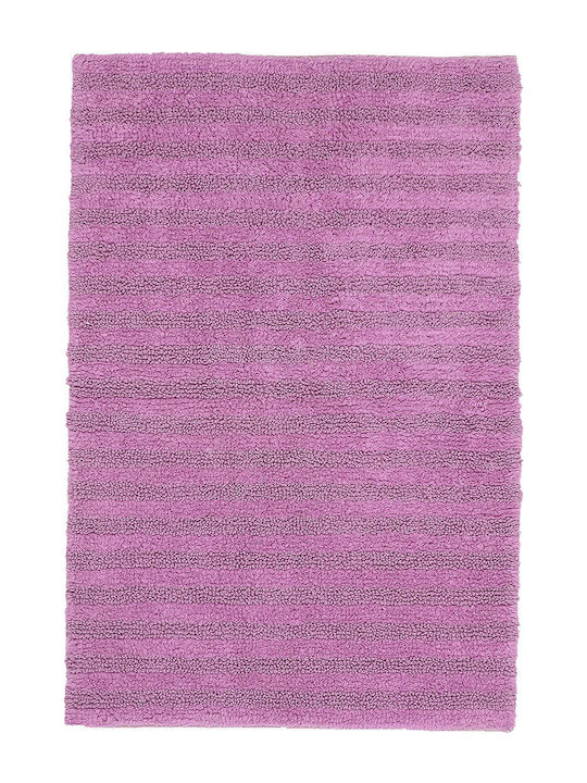 Nima Bath Mat Cotton Doccia 18658 Purple 60x90cm