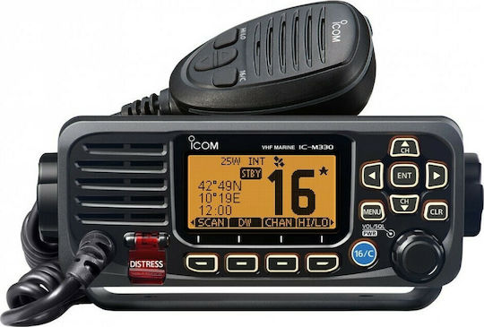 Icom IC-M330GE Funkgerät VHF Marine 25W mit Monochromdisplay