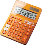 Canon LS-123K Calculator Accounting 12 Digits in Orange Color