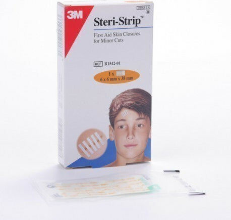 3M Стерилизирани Адхезивни пластири Steri-Strip 6бр