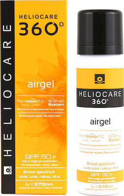 Heliocare 360 Airgel + Sunscreen Gel Face SPF50 60ml