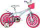 Dino Bikes Barbie 14" Kids Bicycle BMX Multicolour