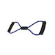 MSD Band Figure 8-Ring Loop 2X Σκληρό Λάστιχο Γυμναστικής Χιαστί / Loop / Σωληνωτό Σκληρό / Πολύ Σκληρό με Λαβές Μπλε