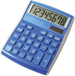 Citizen CDC-80 Calculator Contabilitate 8 Cifre în Culoarea Albastru deschis