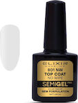 Elixir Semigel 801 No Wipe Top Coat για Ημιμόνιμα Βερνίκια 8ml