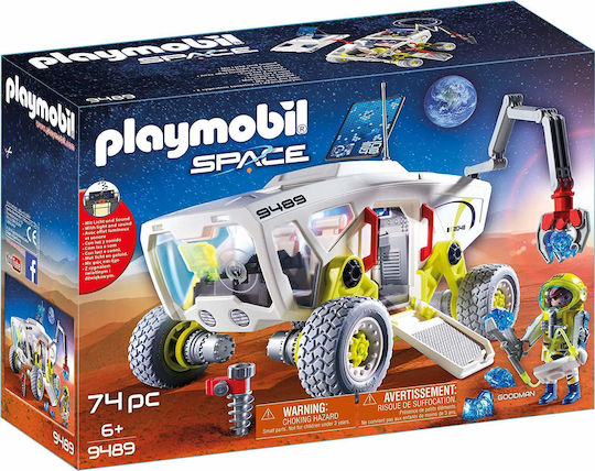 Playmobil Space Mars Research Vehicle for 6+ years old