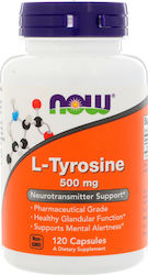 Now Foods L-Tyrosine 500mg 120 capace