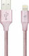 iFrogz Braided USB to Lightning Cable Ροζ 1.5m ...