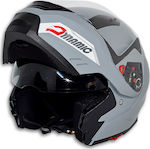 STR Dynamic Matt Grey Motorcycle Helmet Flip-Up ECE 22.05 with Sunvisor 693-30-534501 Κ