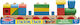 Melissa & Doug Stacking Toy Stacking Train made of Wood for 24++ Months