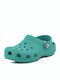 Crocs Classic Children's Anatomical Beach Clogs Turquoise