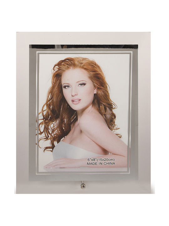 Keskor Photo Frame Glass 15x20cm with Silver Frame