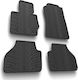 Lampa Set of Front and Rear Mats 4pcs Tray Type for BMW X4 2018 Black