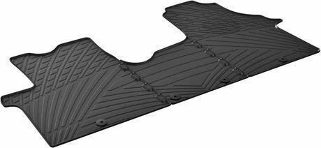 Lampa Front Mats 3pcs for Opel Vivaro Fiat Talento Renault Trafic Nissan NV300 2019+ Black