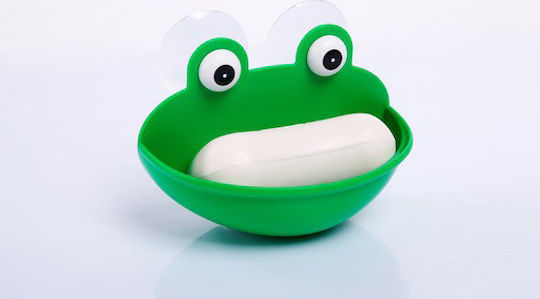 Gowireless Countertop Soap Dish Frog Green