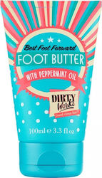 Dirty Works Foot Butter Moisturizing Cream Feet 100ml