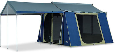 OZtrail Cabin Tent 12x9 Αντίσκηνο Camping Μπλε 3 Εποχών για 6 Άτομα 510x360x220εκ.