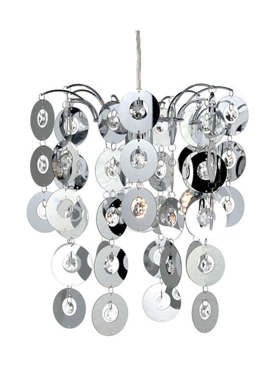 Aca Chandelier Silver 33cm SF171411P