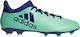 adidas X 17.3 Firm Ground Boots Ποδοσφαιρικά Παπούτσια με Τάπες FG Τιρκουάζ