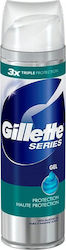 Gillette Protection Gel Ξυρίσματος για Ευαίσθητες Επιδερμίδες 200ml