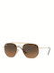 Ray Ban Marshal Sunglasses with Brown Metal Frame and Brown Gradient Lens RB3648 910443