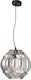 Aca Pendant Light Beige with Socket E27 34cm