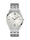 Guess Ceas Bărbătesc 48mm Baterie cu Argintie Brățară Metalică